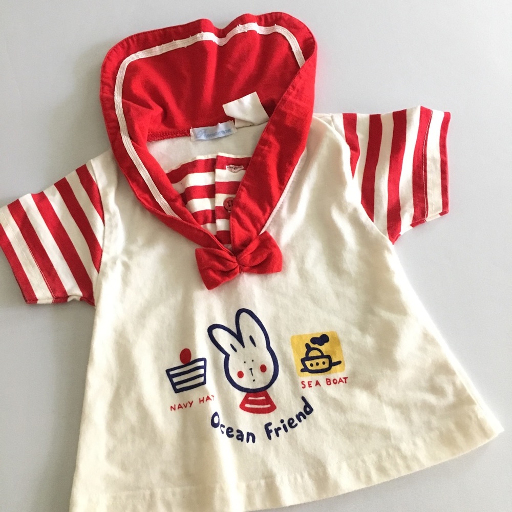 Vintage preppy French brand baby bundle unisex 6-9 months Like New condition - Picture 2 of 9